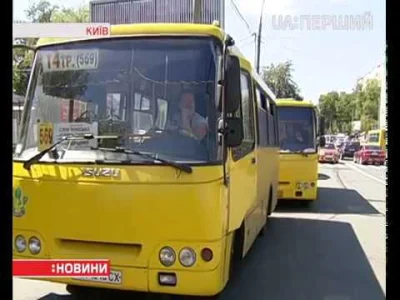 oydamoydam - Takie tam.
Kijowscy kierowcy marszrutek z powodu niskich płac wyjeżdżaj...