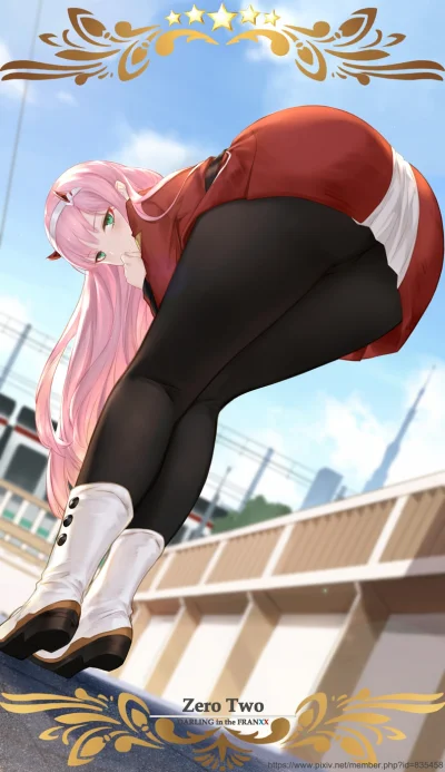 bakayarou - #randomanimeshit #darlinginthefranxx #zerotwo #buttai #rajstopyanime #