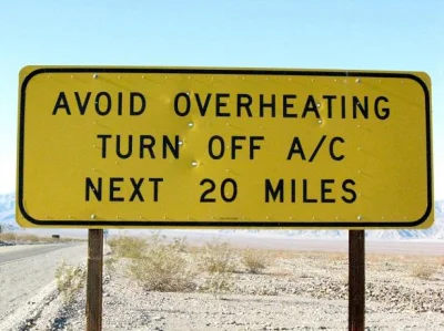 PotwornyKogut - @Cavaron: możecie się śmiać, ale jak jedzie się przez Death Valley, t...