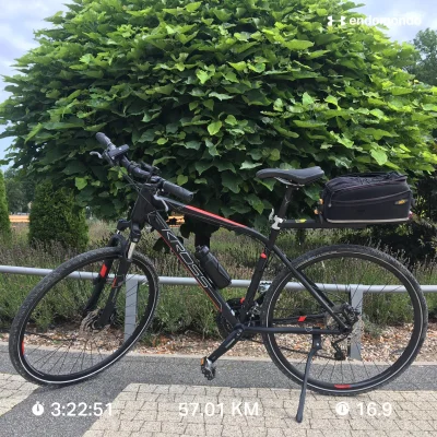 kurteq - Mireczki, dzisiaj pobiłem życiówkę rowerem (57km). Dla większości to pestka ...