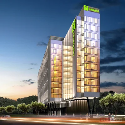 Projekt_Inwestor - Wkrótce ruszy budowa 4-gwiazdkowy hotelu Holiday Inn Warsaw Mokotó...