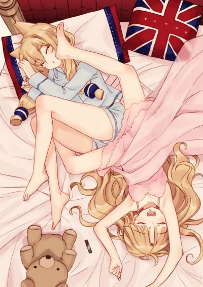 bakayarou - #randomanimeshit #azurlane #queenelizabeth #warspite #kemonomimi #