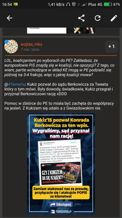 Tumurochir - Korwinistyczny troll znowu manipuluje.
Sąd nie przyznał racji Bekowiczow...