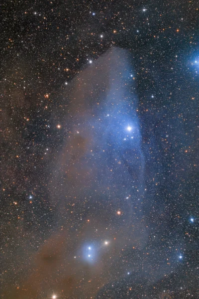 namrab - IC 4592 w gwiazdozbiorze Skorpiona. Znana również pod nazwą "Blue Horsehead"...