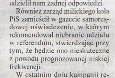 white_duck - Logiczne myślenie w PiSie? Nie potrzeba go wcale. 

Nie idź na wybory bo...