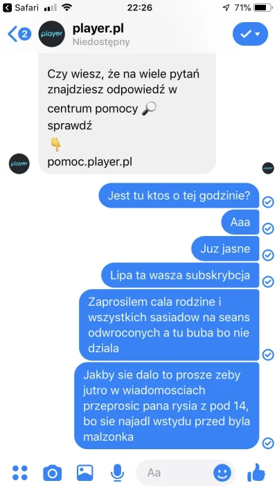 Zaax - #!$%@? ze nie działa, jak przeproszą Pana Rysia z pod 14, to kupuje najdroższy...