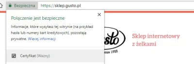 ecco - Ufff, żelki i Wasze dane już są zabezpieczone SSL-em ( ͡° ͜ʖ ͡°) Dzięki za czu...