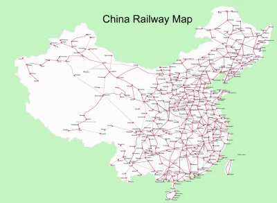 R2D2zSosnowca - Koleje chińskie (chiń.: 中国铁路; pinyin: Zhōngguó Tiělù) – sieć kolejowa...