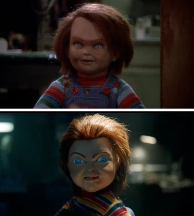 janek_kenaj - 1988 vs 2019 Chucky (Child's Play) 

#chucky #horror #film #ciekawost...