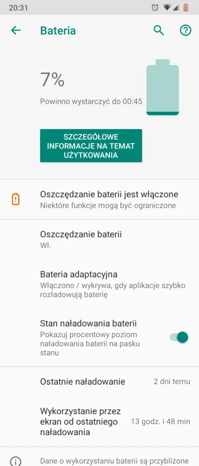 d.....a - @ditoski chodził. :D Całkiem w porządku jest tutaj bateria. Ostatnio mi się...