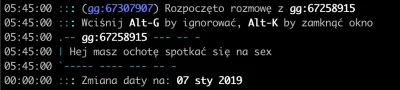 d.....i - GG to niezłe siedlisko pedofili. Konfigurowałem sobie ekg2 pod kątem podpię...