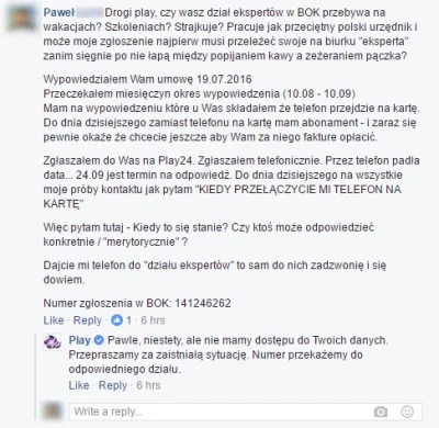 pwl - Jak zmienia się zdanie w odpowiedzi na fejsiku i kasuje jeden z komentarzy - to...