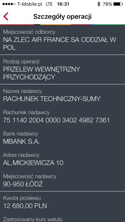 megalol - @michalpiec: Propsy Mireczku! Mi udało się wyciągnąć 3K euro za opóźnienie ...