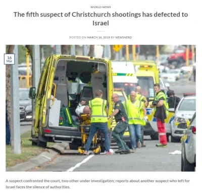 Kralizek - Kto by się spodziewał?

#zamach, #Christchurch, #nowazelandia, #zydzi, #...