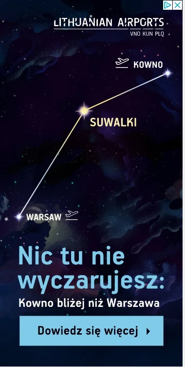 wszystkomozesieudac - Mieszkam w Suwałkach i takie reklamy mi Litwiny serwują.
#hehe...