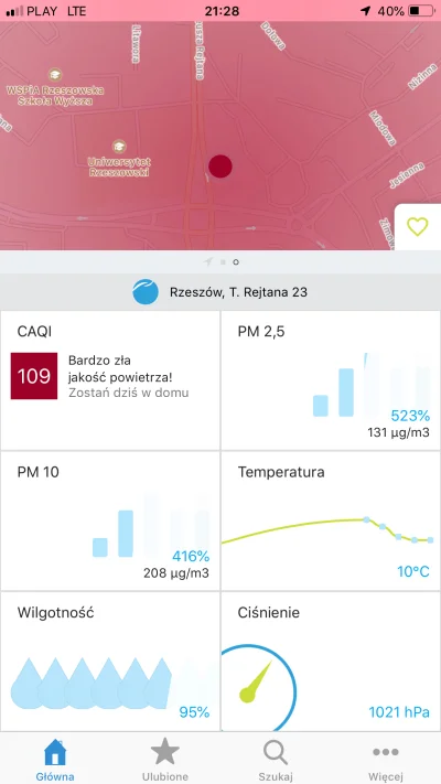 Arcziii - A w Rzeszowie bywa że normy są przekroczone o 500%