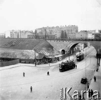 yanosky - Powiśle, widok na ulicę Solec, 1938. 
Fot. NN, zbiory Ośrodka KARTA 

#h...