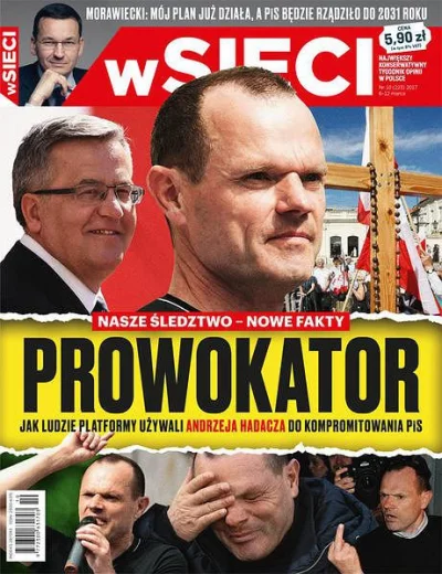 kwmaster - To jest jakiś nowy level w designie okładki. Niedługo Morawiecki będzie mó...