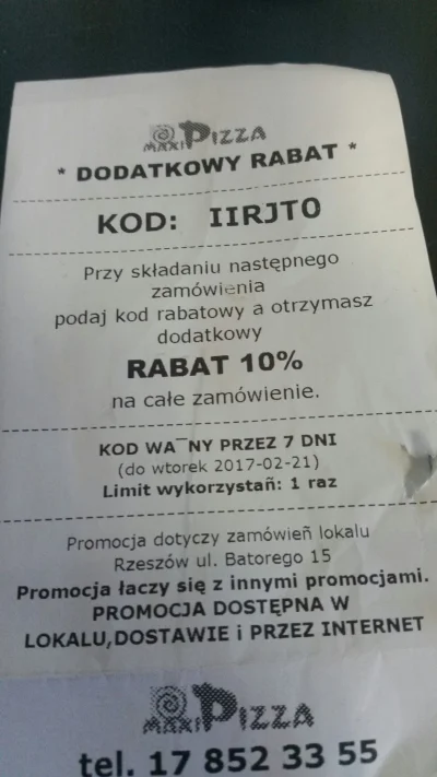 webster90 - Kto pierwszy ten lepszy ;)
#rozdajo #rzeszow #pizza