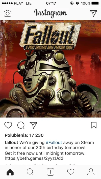 wojtaasp - #fallout #crpg #gry dzisiaj na 20 urodziny będzie rozdawana jedna z najlep...