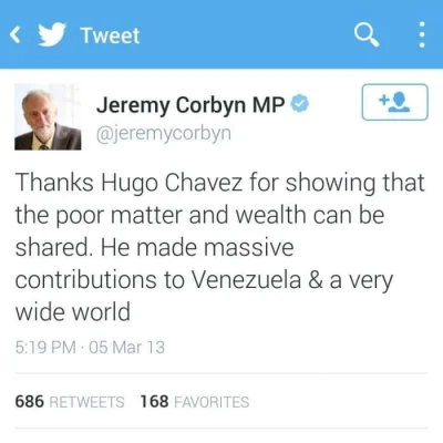 k.....3 - Ten tweet o Wenezueli nie zestarzał się zbyt dobrze. 
#lewackalogika #beka...