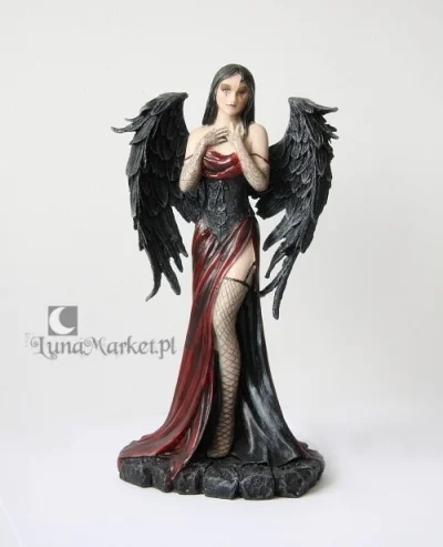 lunatikka - Piękna figurka #gotycki #aniol #ciemnosci. Zapraszamy do sklepu LunaMarke...