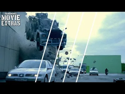 xandra - Dobry dzień żeby szklana pułapka (DieHard5) VFX Breakdown - scena z wozem pa...