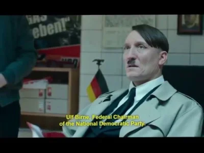 Wraniak - w filmie Er Ist Wieder Da, Hitler odwiedził jedną z placówek AfD ( ͡° ͜ʖ ͡°...