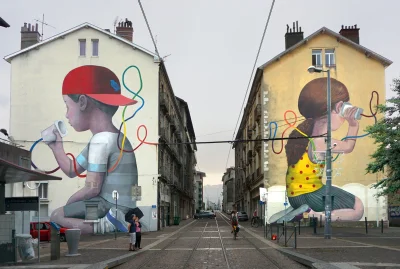 hugoprat - "The Wire" 
Grenoble/Francja

#streetart #mural #art #sztukauliczna #sz...