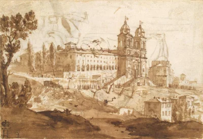myrmekochoria - Claude Lorrain - Widok na Trinita dei Monti w Rzymie, 1632

Muzeum:...