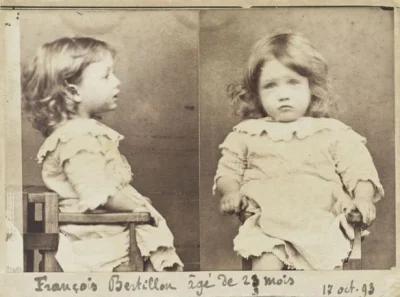 Quantana - Zdjęcie policyjne wykonane w 1893 roku przedstawiające 2-letniego François...