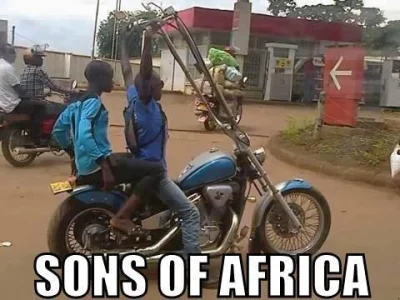 tytanos - #motocykle #afryka #czarnyhumor