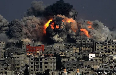 Jare_K - To nie jest Notre Dame. To Gaza. Izrael zrzuca setki ton bomb na cywilów, a ...