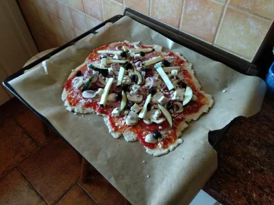 wonix09 - Robię niebieskiemu pizzę. Myślicie, że będzie dobra? (ʘ‿ʘ)

#gotujzwykopem ...