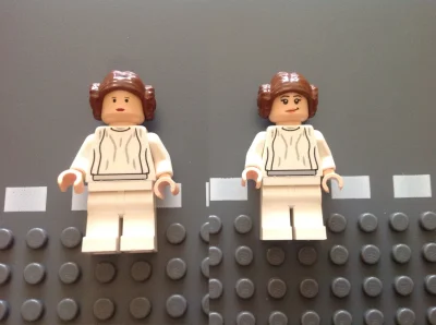 paprok - #lego #bricklink #starwars
na zdjęciu Leia z 10188. po lewej przed kuracją ...