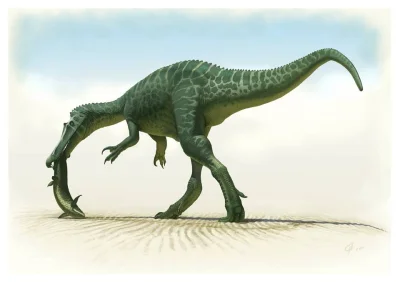 CrazyDino - Teropod (dinozaur mięsożerny) spokrewniony ze spinozaurem, Baryonyx walke...