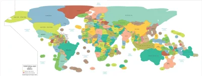 buntpl - Mapa wyłącznych stref ekonomicznych na świecie. 
#mapporn #mapy #ciekawostk...
