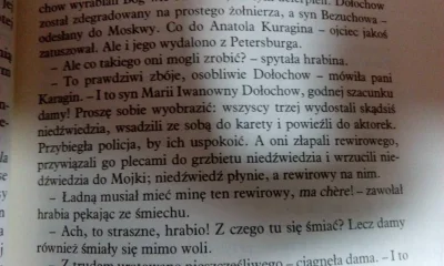 lupus12 - fragment książki "Wojna i pokój", w Carskiej Rosji to mieli rozmach :P
#ks...