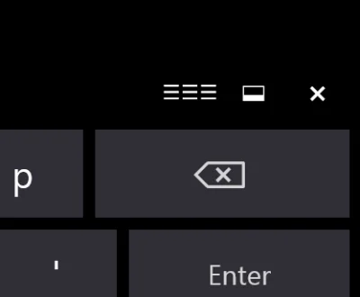 Bobas - Ktoś wie co to może być? Windows 10 TP na tablecie. Na screenie kawałek klawi...