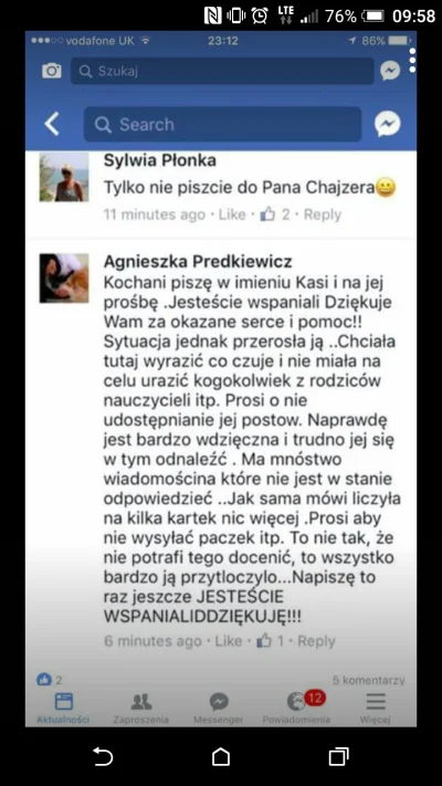 c.....i - W takim razie, kto ma ochotę wysyła kartkę ale nie szalejmy z cudami, torta...