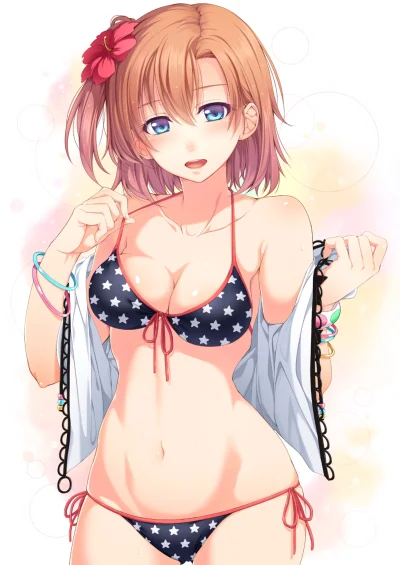 kedzior1916 - #randomanimeshit #lovelive #lovelivesunshine #honokakousaka #swimsuit @...