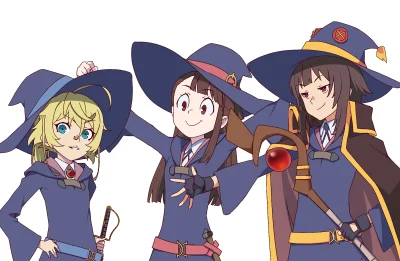 Azur88 - #randomanimeshit #littlewitchacademia #youjosenki #konosubarashiisekainishuk...