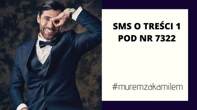 Stellaslomka - sms o treści 1 pod nr 7322
#muremzakamilem
#bigbrother 
#bigbrother