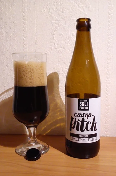 T.....o - Solipiwko Czarna Pitch
Black IPA
Ekstrakt 16.5, 6.5% alk.
88 IBU
Warzon...