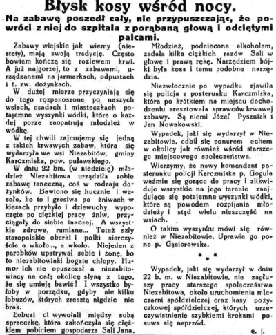 24-Sto - Artykuł z 1926r. 

Znalezione na FB "dawne Puławy" 


#historia #pulawy #pat...
