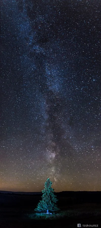 giebeka - Jesienna Droga Mleczna z Czech :) 
30 sec, f/2,8; ISO 1600; panorama z 4 zd...