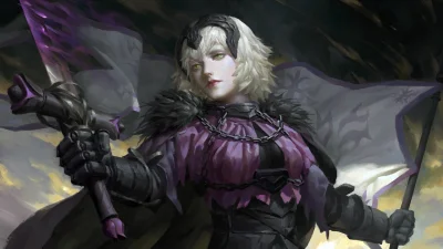 LlamaRzr - #randomanimeshit #fate #fategrandorder #ruler #jeannedarc #jeannealter #gi...