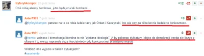 komio - @Aster1981: Powinniśmy podkładać b---y
@komio: chcesz zabijać niewinnych lud...