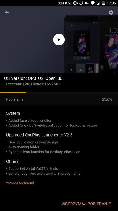 xGogi - Nowy update Open Beta. Jest face unlock 
#oneplus3 #oneplus3t #oneplus