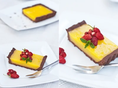 matra - Takie tam szybkie #pokazciasto (⌐ ͡■ ͜ʖ ͡■) tarta czekoladowa z musem mango, ...